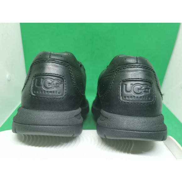 UGG Australia Euclid Slip on Shoes Mens Size 9.5 EUR 42.5 Black Leather Loafers main image 11
